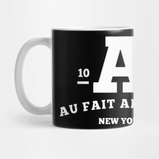 Aufait white og 1 logo  New York Mug